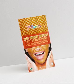 Picture of 7TH HEAVEN HOT FUDGE WAFFLE SELF HEATING MASK